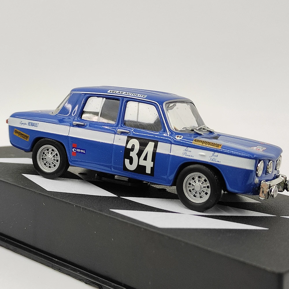 Renault 8 1967 Rally Scale Model 1:43 4 Renault 8 1967 Rally Scale Model 1:43 - Image 4