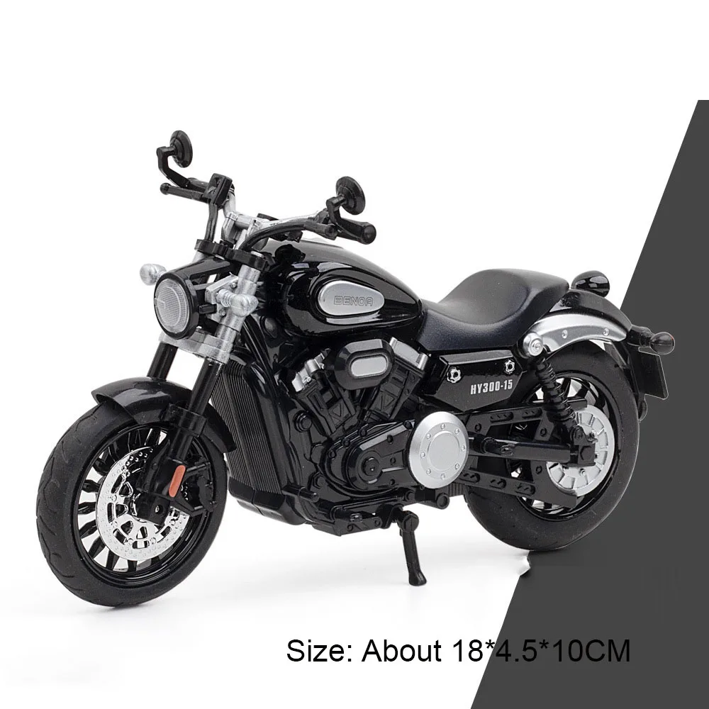 GINGER 300 Motorcycle Diecast Model 1:12 Scale 7 GINGER 300 Motorcycle Diecast Model 1:12 Scale - Image 7