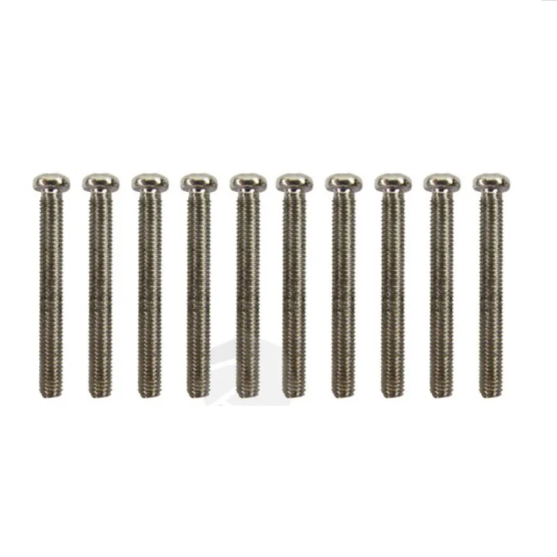 Silver Electric Guitar Pickup Screw Set (10 Pieces) 7 Silver Electric Guitar Pickup Screw Set (10 Pieces) - Image 7