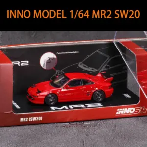 Red Toyota MR2 SW20 Diecast Model 1/64 Scale 13 S6c5c882c28d947acba82fae24e270129u