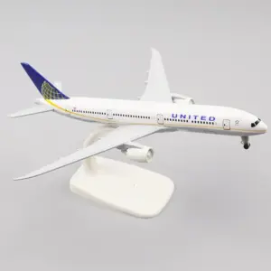 United B787 Diecast Aircraft Miniature Model 11 S6c60f029b9274246b85065b9365b22b8o