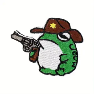 Creative Cartoon Frog Patch with Hook-and-Loop 7 S6c6102ba045447d7b9ca81c1a256ee5bG