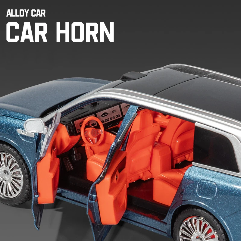 1:24 Scale Alloy SUV Model Car 4 1:24 Scale Alloy SUV Model Car - Image 4