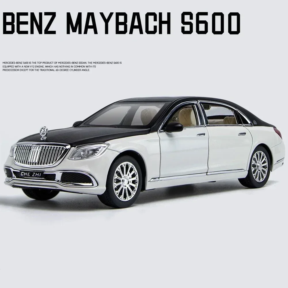 1:24 Maybach S600 Diecast Model Replica 9 1:24 Maybach S600 Diecast Model Replica - Image 9