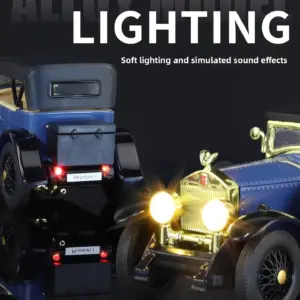 Vintage Blue Diecast Car Model 1:32 Scale 12 S6cb852559b2b4726a04cf1c35709a9deq