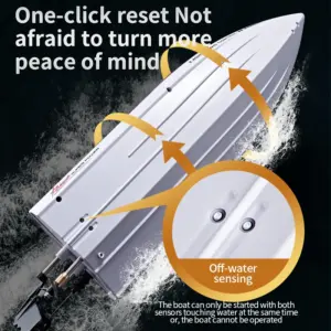 Vibrant Green RC Speedboat 35 km/h 11 S6cce99c2cc2e41d589043101d147abc0G