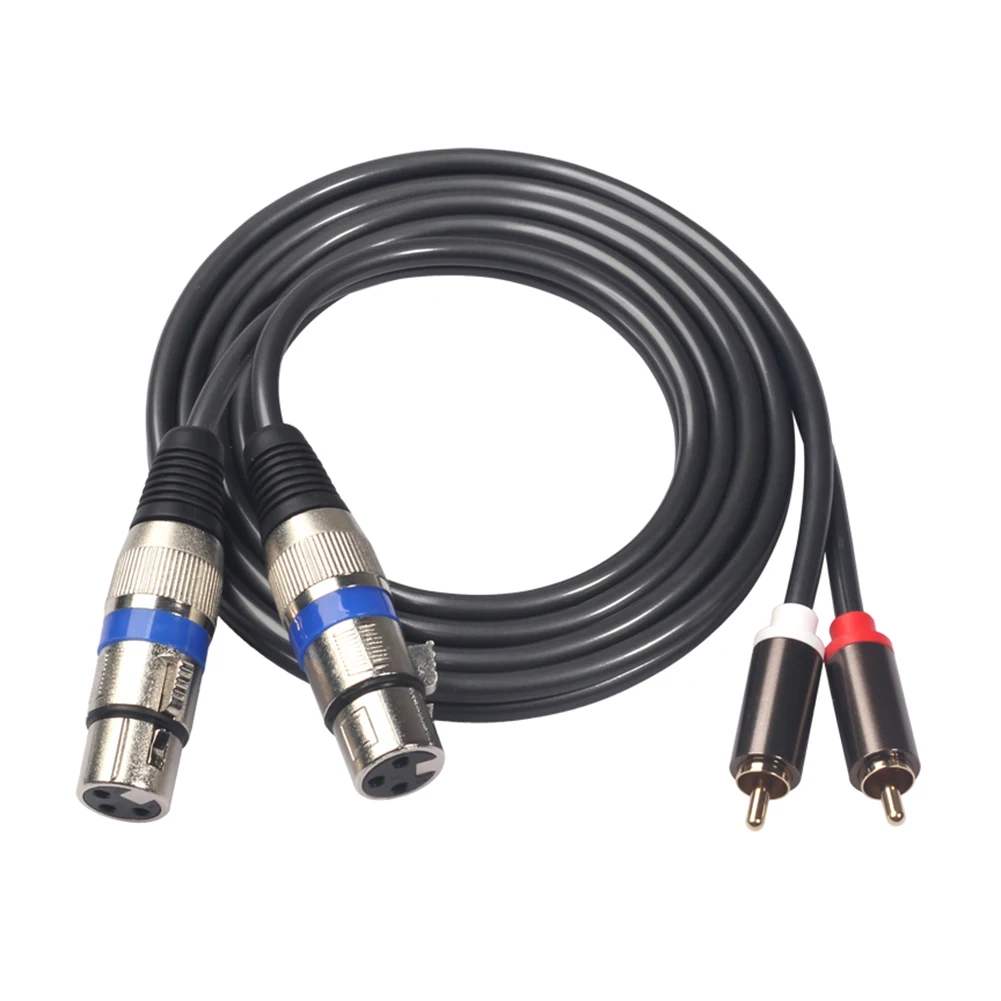 Dual 3pin XLR to RCA Audio Cable, 1.5M 7 Dual 3pin XLR to RCA Audio Cable, 1.5M - Image 7