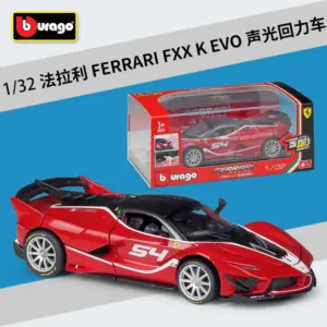 Red Ferrari Diecast Model 1:32 Scale 14 S6d04ffe044704b2f99a49799ec12c3c8Y