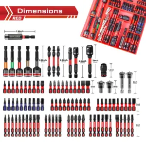 Professional Impact Screwdriver Set with 98 Pieces 8 S6d17e38c11eb431b9235690c5e665949x