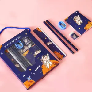 Vibrant 6-Piece Children's Stationery Set 15 S6d549109a8a84e699ac100c098beb548S