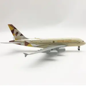 Etihad Airbus A380 20cm Diecast Model 6 S6d5d7a18df964226aacbe8dd0f68f8e01