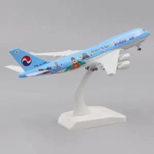 Korean Air B747 1:400 Scale Collectible Model 13 S6d76f3862612456faa6a81443b95a01d3