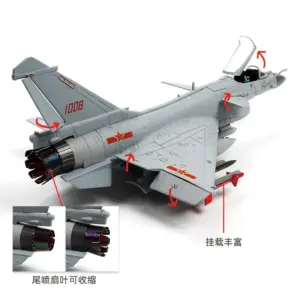 J10c Fighter Jet Model 1:48 Scale, 33cm 9 S6d802a8eac1d43508df26157b7f19e05o