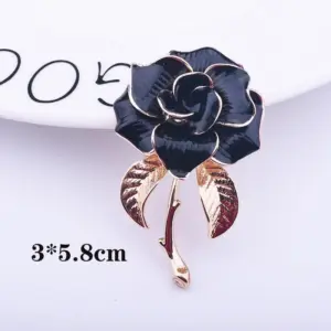 Vibrant Flower Brooch in Multiple Colors 14 S6d8b98bdc3d149b98e7be5689b61bc5el