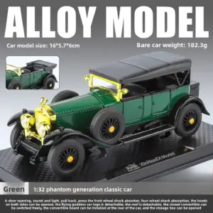 Vintage Blue Diecast Car Model 1:32 Scale 17 S6d9fdf7a4d034ec5bb58d9f9abed3d47z