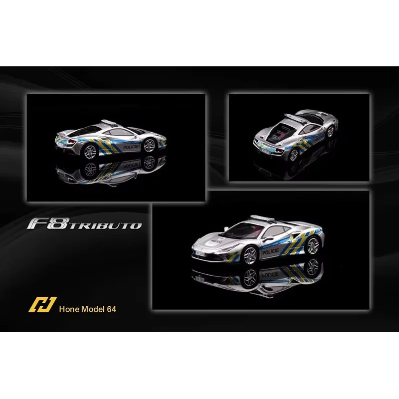 Ferrari F8 Tributo 1/64 Diecast Alloy Model 3 Ferrari F8 Tributo 1/64 Diecast Alloy Model - Image 3