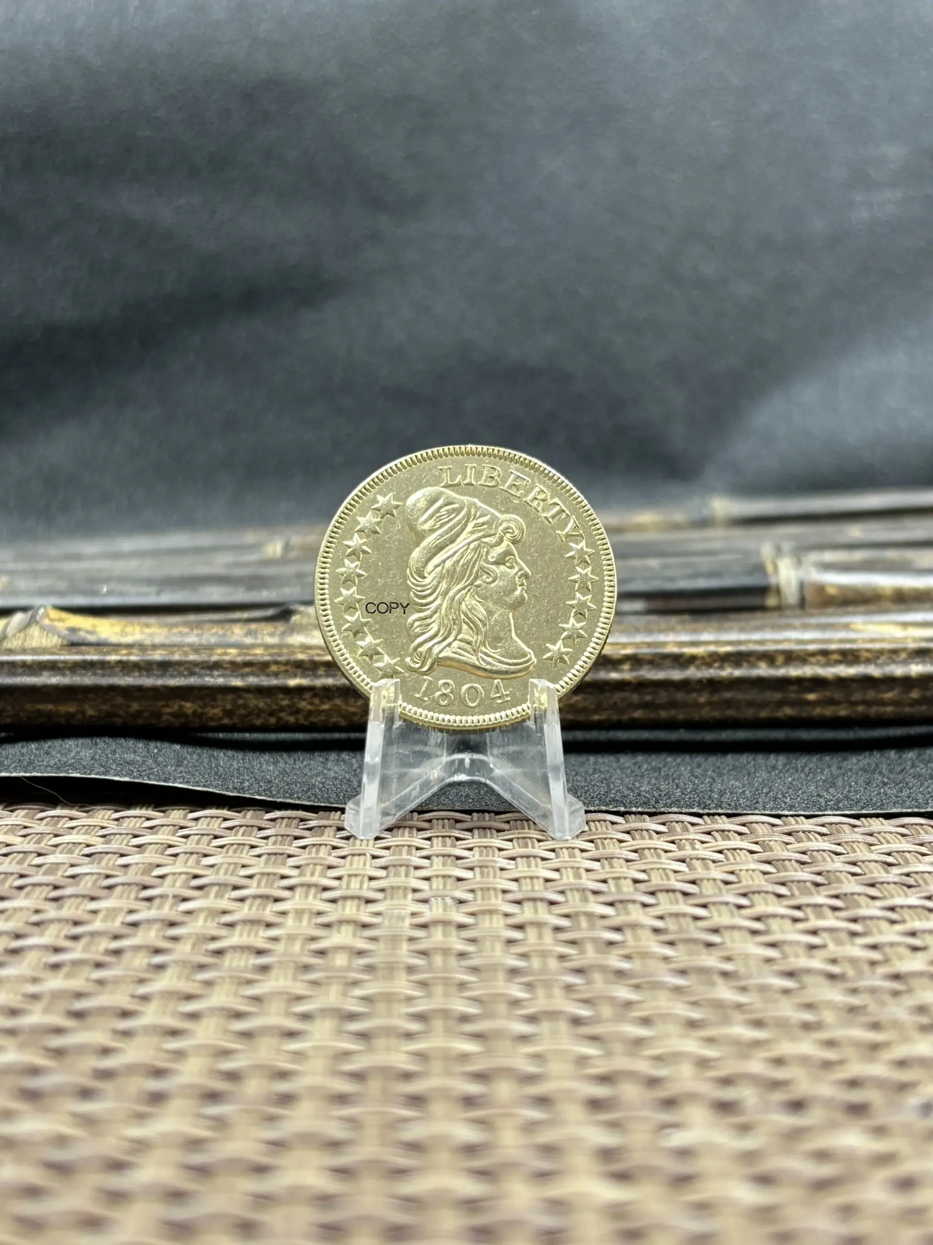 Vintage 1804 Lady Liberty Replica Coin 3 Vintage 1804 Lady Liberty Replica Coin - Image 3