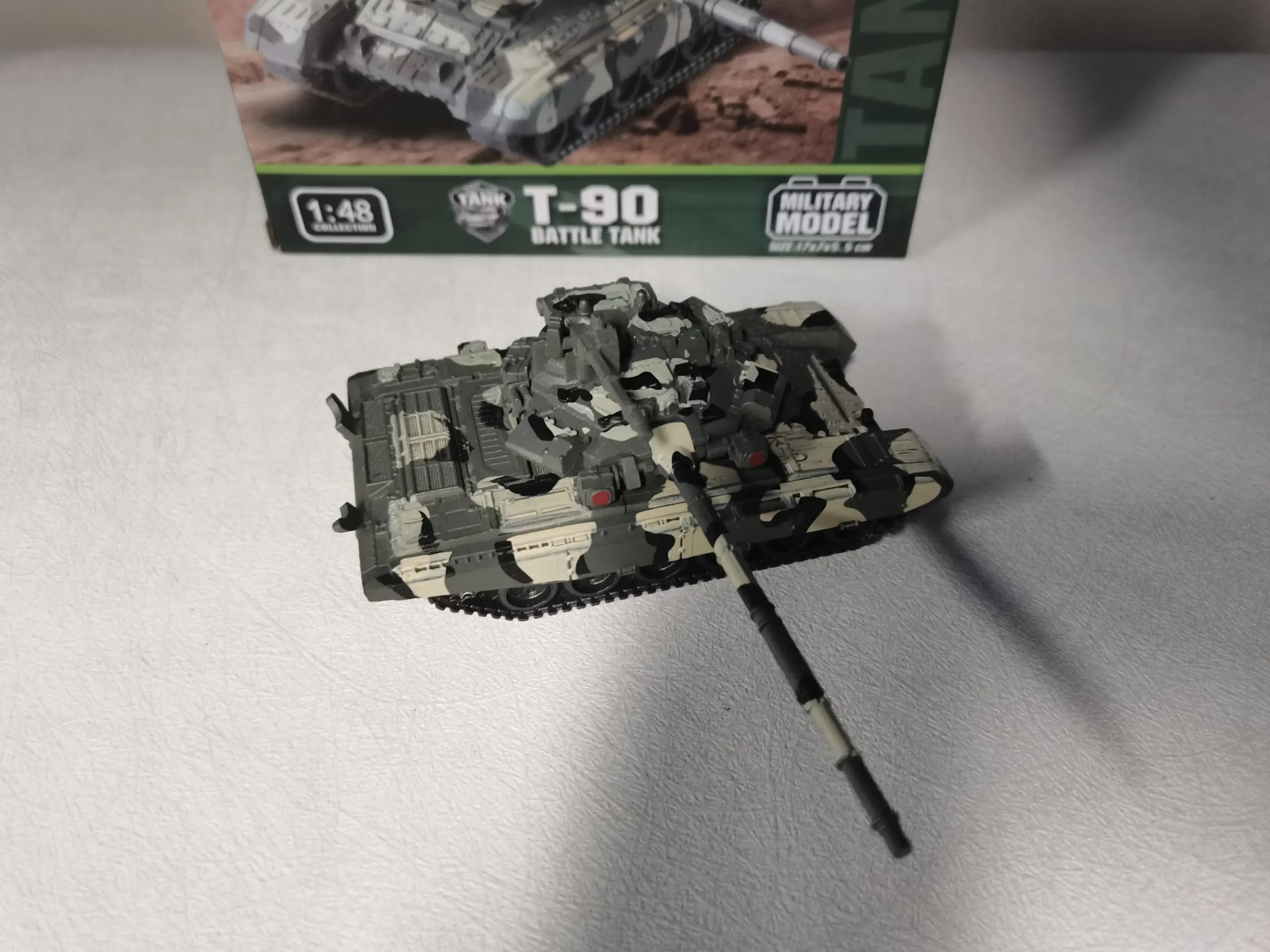 Russian T-90 Tank Model Kit for Collectors 2 Russian T-90 Tank Model Kit for Collectors - Image 2