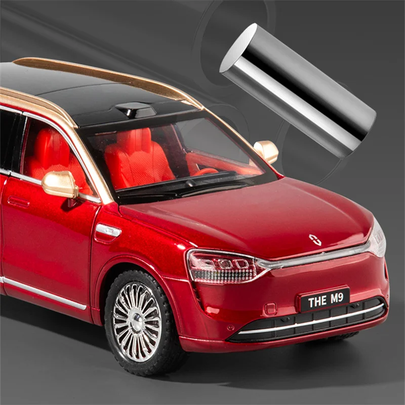 AITO M9 SUV 1:24 Diecast Model with Lights 2 AITO M9 SUV 1:24 Diecast Model with Lights - Image 2