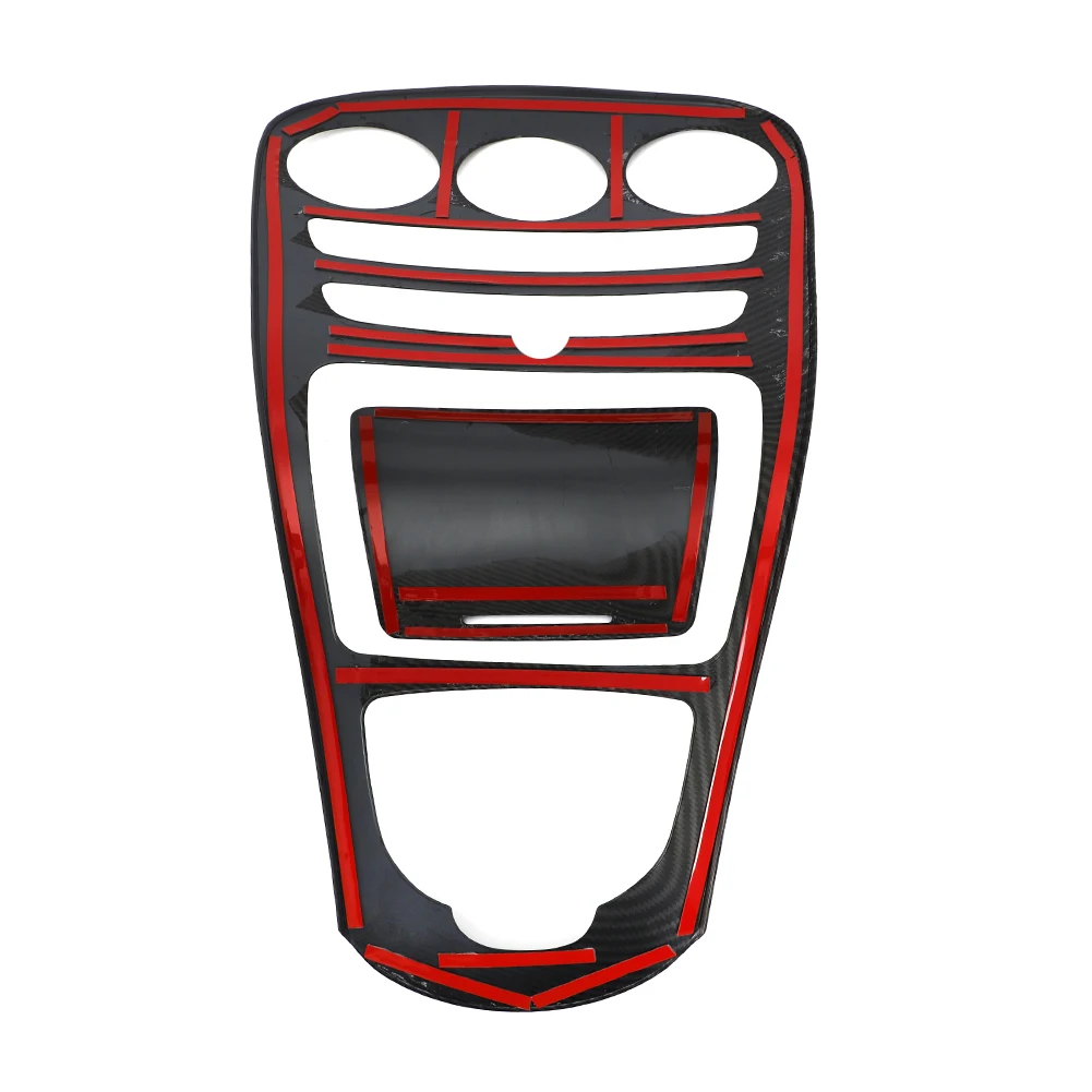 Mercedes-Benz W205 Carbon Fiber Console Trim Cover 6 Mercedes-Benz W205 Carbon Fiber Console Trim Cover - Image 6