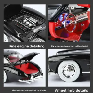 1:18 Mercedes-Benz 300SL Diecast Model 12 S6e0b19d51ae54b3da2cb1081549946c8y