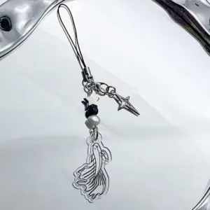 Koi Star Beaded Keychain for Women 17 S6e1b51c6161447bcb991667995a8b909o
