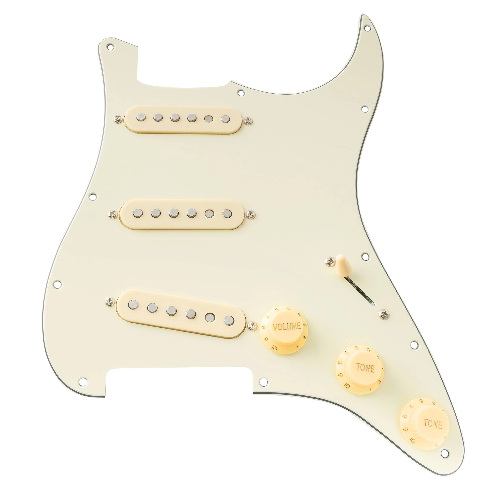 Musiclily Pro-SE SSS Pickguard for Strat Guitars 8 Musiclily Pro-SE SSS Pickguard for Strat Guitars - Image 8
