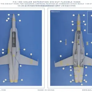 Galaxy D48111 F/A-18D Mask for Model 7 S6e5aa9eb59c3448bab0c96453f073760B