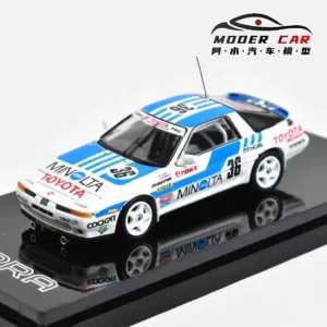 Black Toyota Supra A70 Diecast Model 1:64 Scale 9 S6e769a4992a048fb84d145e52f596c16u