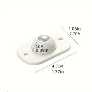White Self-Adhesive Caster Wheels Set for Mobility 7 S6e7fbdec583344118badfc3ef3bcae56k