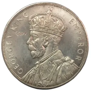 1935 New Zealand King George V Replica Coin