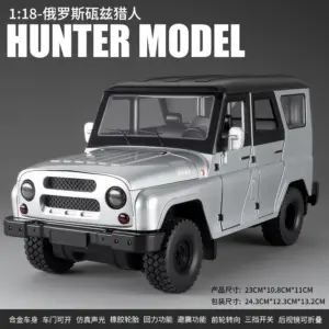 UAZ Hunter 1:18 Diecast Off-Road Model 15 S6ea3a4bdb72446fdb674fabe9045fff2z