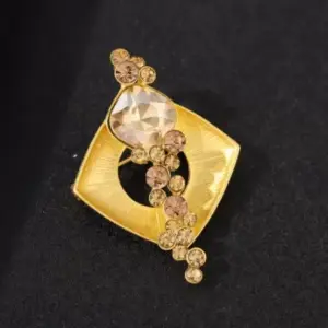 Elegant Unisex Gold-Tone Fashion Brooch 17 S6ee7d0cbb4c3400aa2ba2bd8f8c2f3f1Z