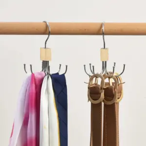 Modern Stainless Steel Rotatable Closet Hanger 11 S6eedd6a346984553ab4c9b0f4d944591Y
