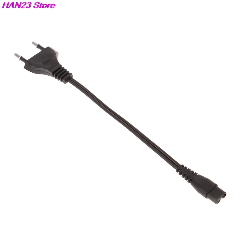 European Power Cord 12.3cm Dual-Hole Black 4 European Power Cord 12.3cm Dual-Hole Black - Image 4