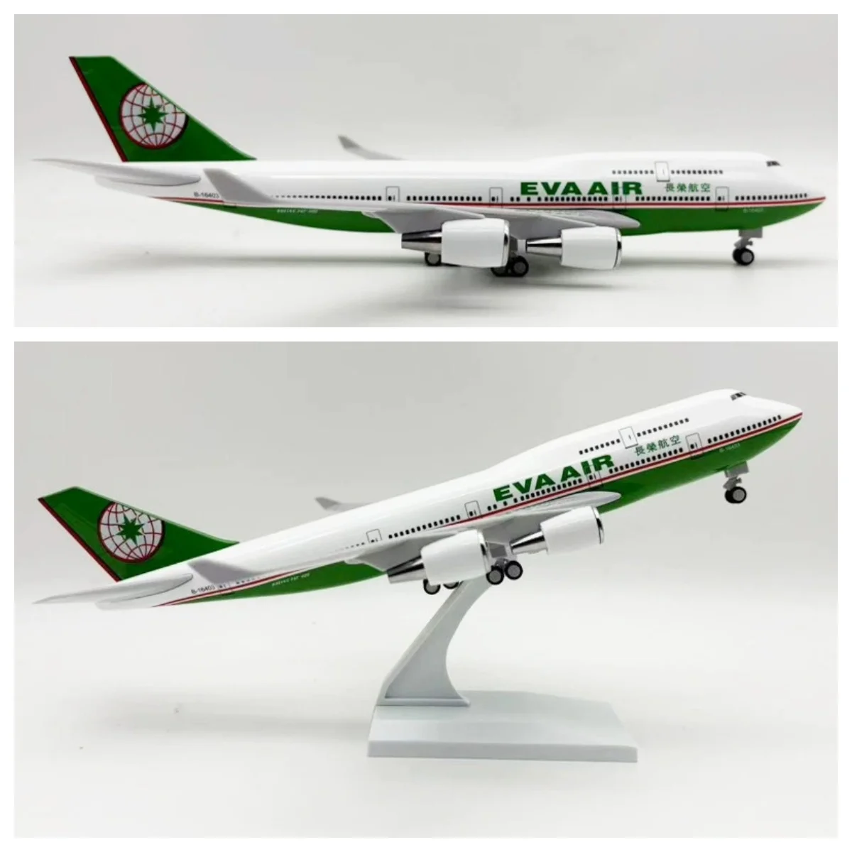 EVA Air Boeing 747 Model 30cm Resin Replica 5 EVA Air Boeing 747 Model 30cm Resin Replica - Image 5