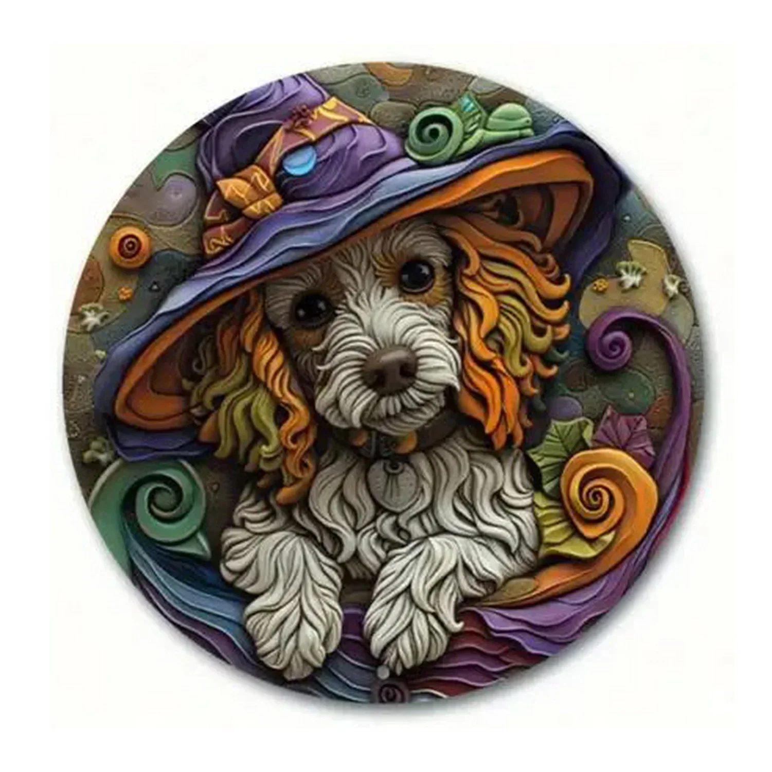 Shih Tzu Art Tin Sign - 20cm Decorative Metal Sign 8 Shih Tzu Art Tin Sign - 20cm Decorative Metal Sign - Image 8