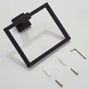 Modern Black Stainless Steel Towel Ring 14 S6f677a7b792e496daa4dc4a07ee4df4fR
