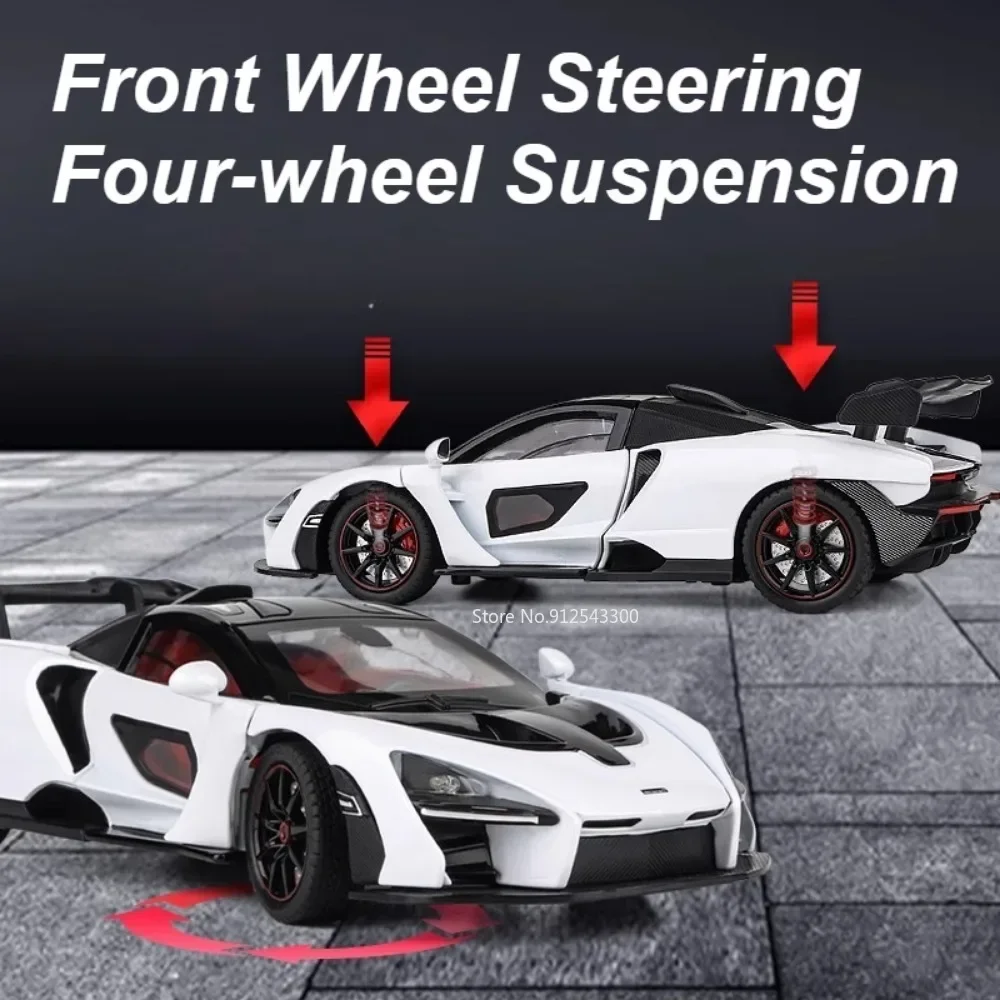 1:24 Scale McLaren Senna and 720S Diecast Model 4 1:24 Scale McLaren Senna and 720S Diecast Model - Image 4