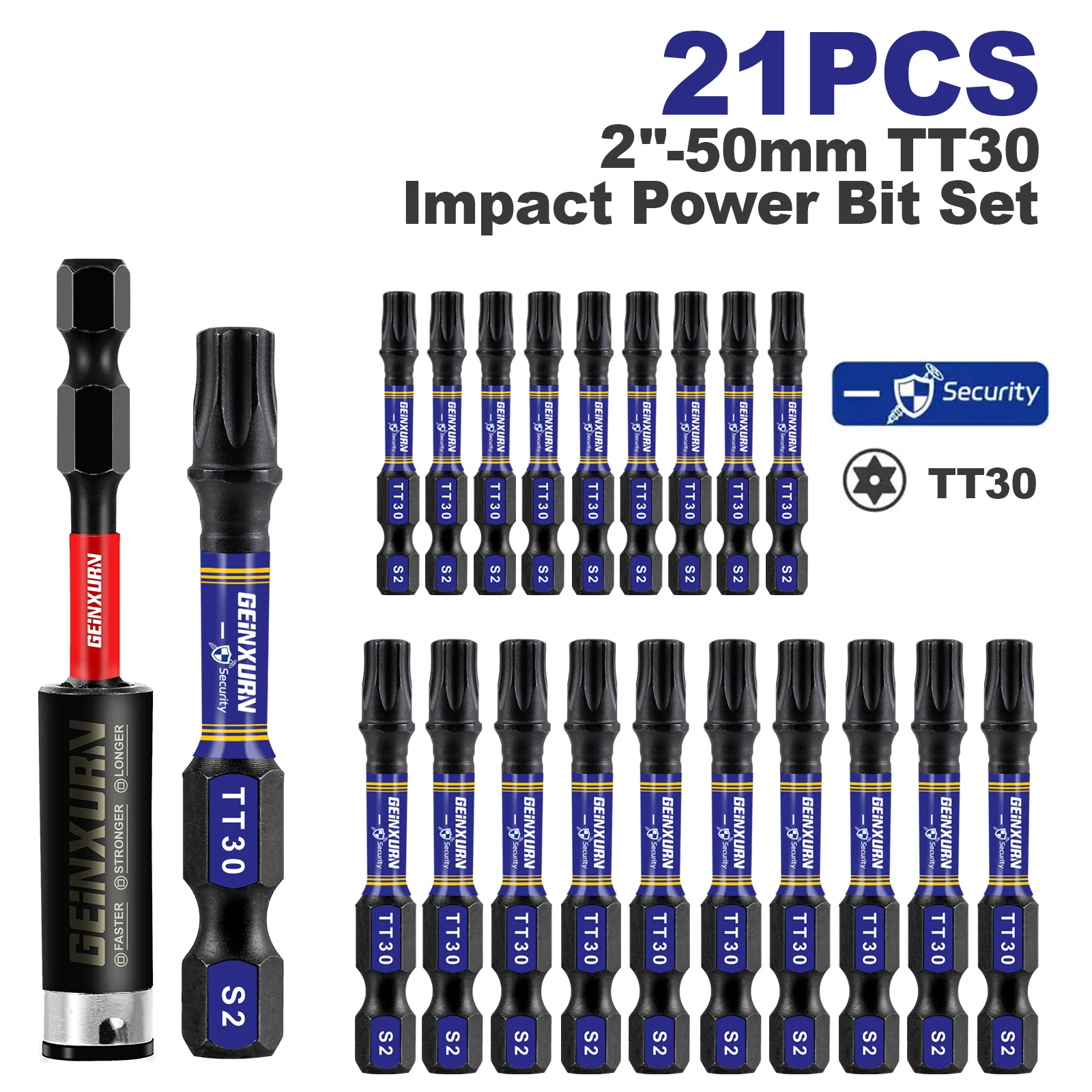 Impact Magnetic Power Bits Set for Industrial Use 8 Impact Magnetic Power Bits Set for Industrial Use - Image 8