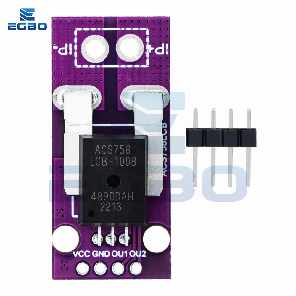 Linear Hall Current Sensor Module ACS758LCB-050B 3 Linear Hall Current Sensor Module ACS758LCB-050B - Image 3