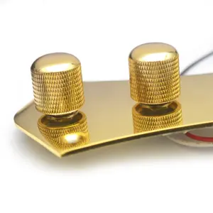 Electric Bass Control Plate with Knobs 12 S6fa0c0f2540940788e209c995d1f8bcaV