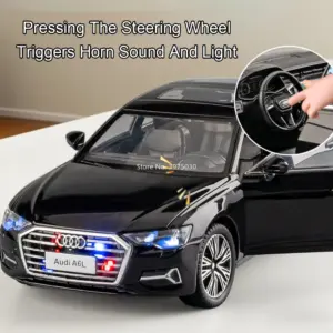1:24 Scale Luxury A6L Car Model in Black 10 S6fb48dccaaee46178d932089ad1b7226i