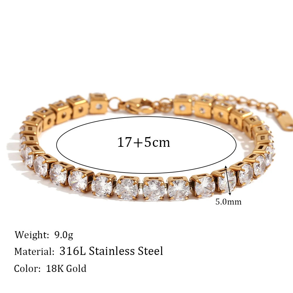 Stainless Steel Chain Bracelet for Women 10 Stainless Steel Chain Bracelet for Women - Image 10