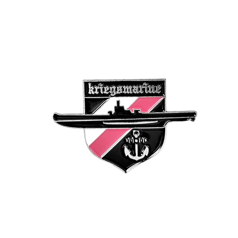 Military Reproduction Pin Set with Enamel Emblems 9 Military Reproduction Pin Set with Enamel Emblems - Image 9