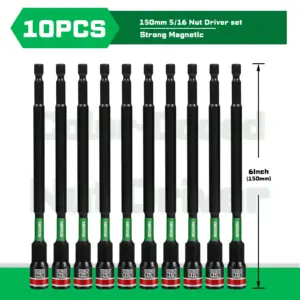 Impact Nut Driver Set for Precision Work 18 S6feb3f5459174264921c9bcfd19279b3E