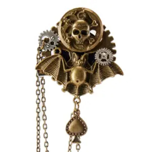 Steampunk Skeleton Bat Brooch for Gothic Style 7 S6ffa7c334ff54896bcdb27ffad6bc8afI