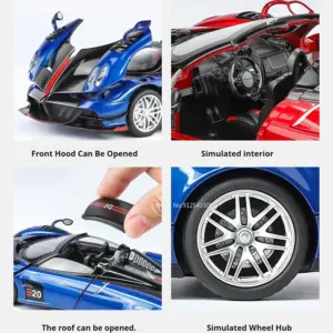 Pagani Huayra BC 1:32 Scale Diecast Model 13 S7000822b912446b9a6f9b790aae70f6e6