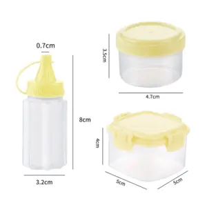 Colorful Mini Squeeze Bottles for Food Storage 18 S70205d96729d4005b8efe10e0ae88b2em