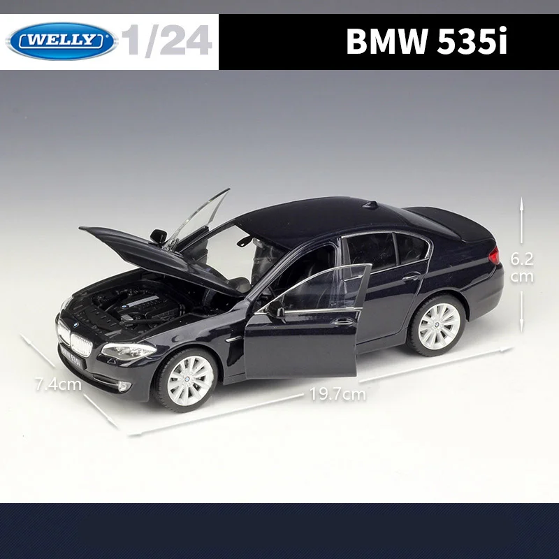BMW 5 Series 535i 1:24 Diecast Model Collection 4 BMW 5 Series 535i 1:24 Diecast Model Collection - Image 4